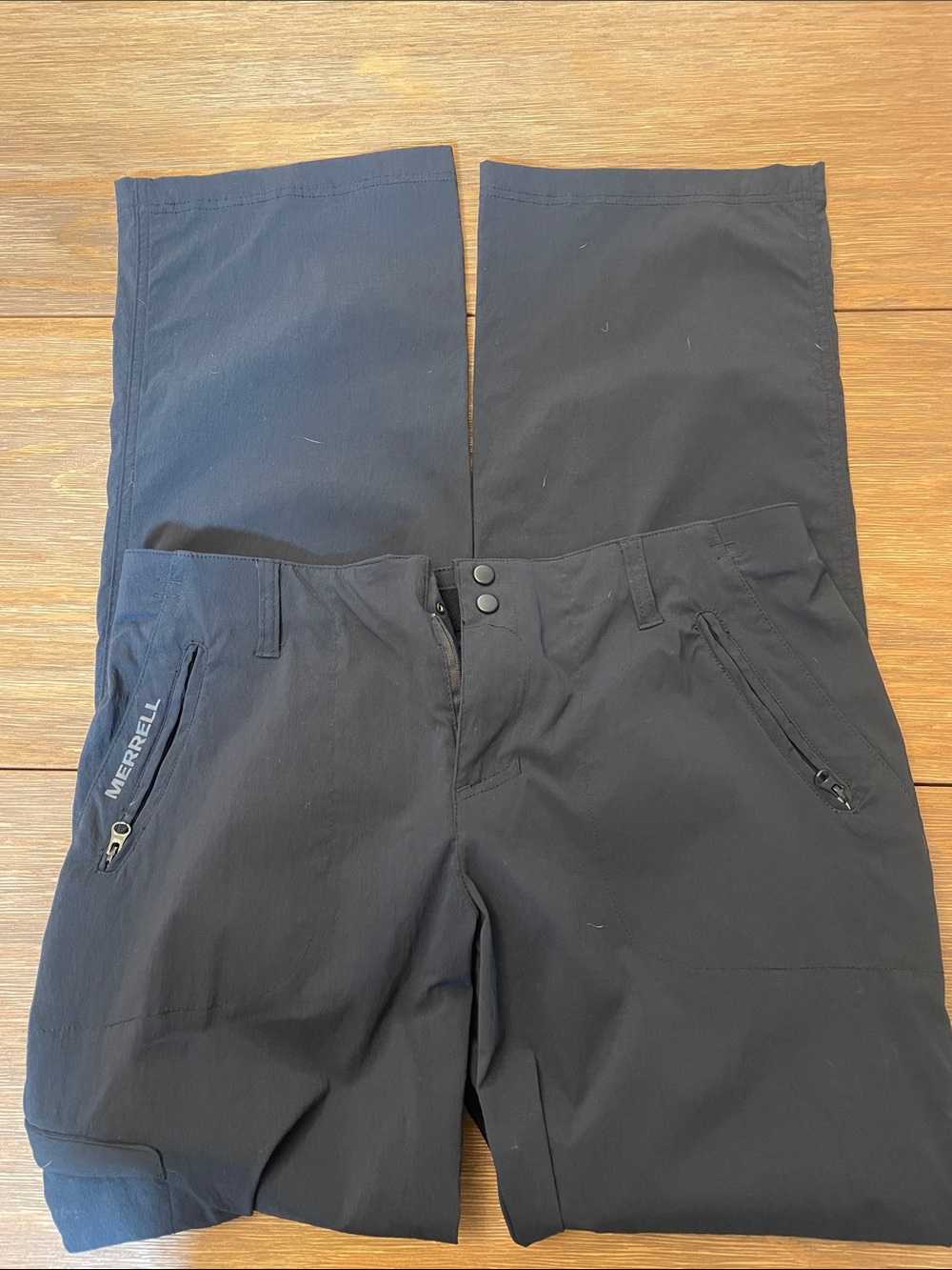 Merrell Black Straight-Leg Outdoor Pants
